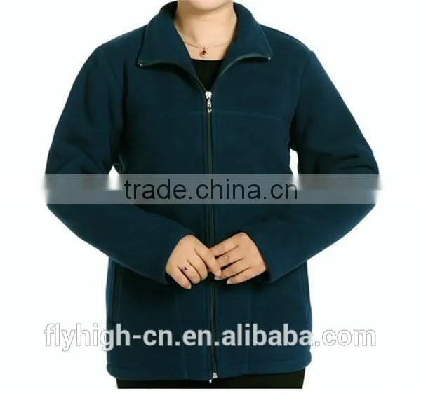 OEM Logo Fashion Winter Polar Fleece Women Jacket photo-3