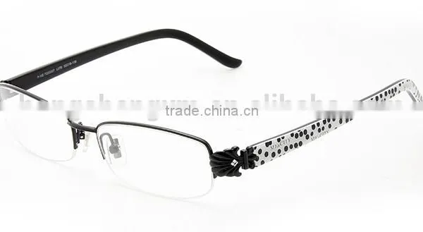 Half Alloy Frame Hot Selling Optical Eyeglasses for Women photo-4