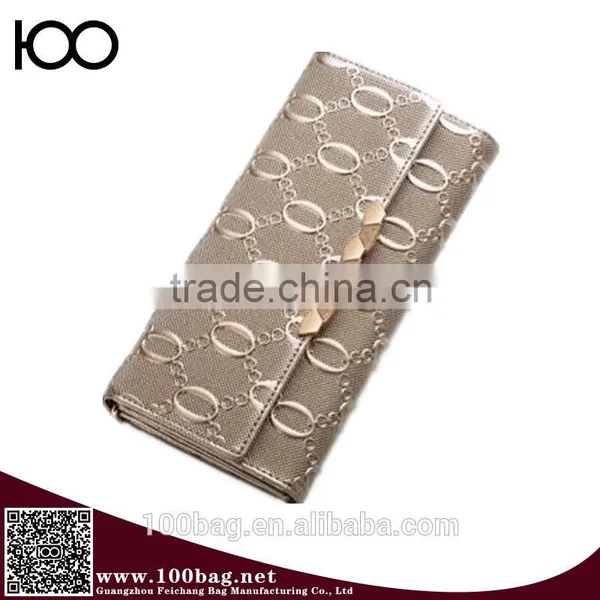 2016 New Arrival Women Genuine Leather Wallet Cowhide Crocodile Purse Security Ladies Party Clutches photo-6