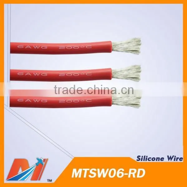 Maytech Black Power Cable 6AWG Soft Silicon Power Wire photo-2