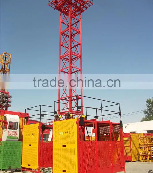 SS100/100 Building Lift Elevators Material Hoist photo-4