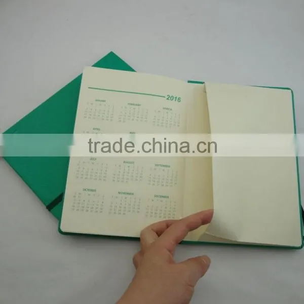 pu Leather Diary Notebooks Envelope in the Back Notebook photo-3