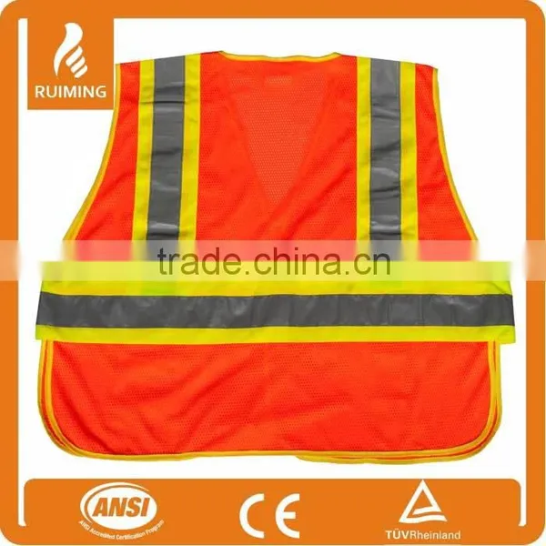 ANSI Standard Mesh Fabric Safety Vest photo-2