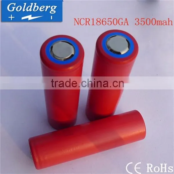 High Quality Sanyo Rechargeable Li-ion Non-Protected 3.7V 3500 MAh 18650 3500mAh Cell and IC Made in Japan