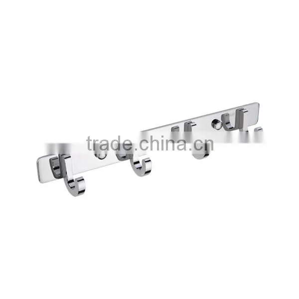 Hot Sale Flexible Decorative Brass Bathroom Accessories Hook Washroom Wall Hook 6A1103-5 photo-2