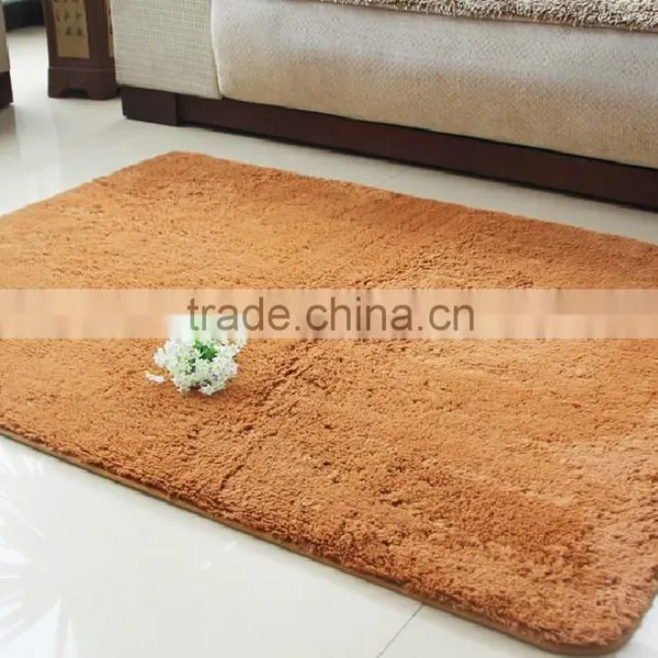 Soft Microfiber Carpet and Mat With Anti-slip Base