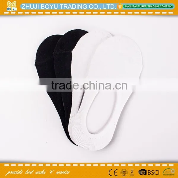 BY-161401High-quality Lady Cotton Socks Adult Soft Invisibility Boat Sock Ship Socks photo-2