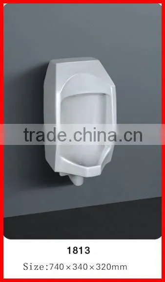 Sanitary Ware Hot Sales Wall Mounted Male Toilet White Ceramic Public Urinal X-1813 photo-2