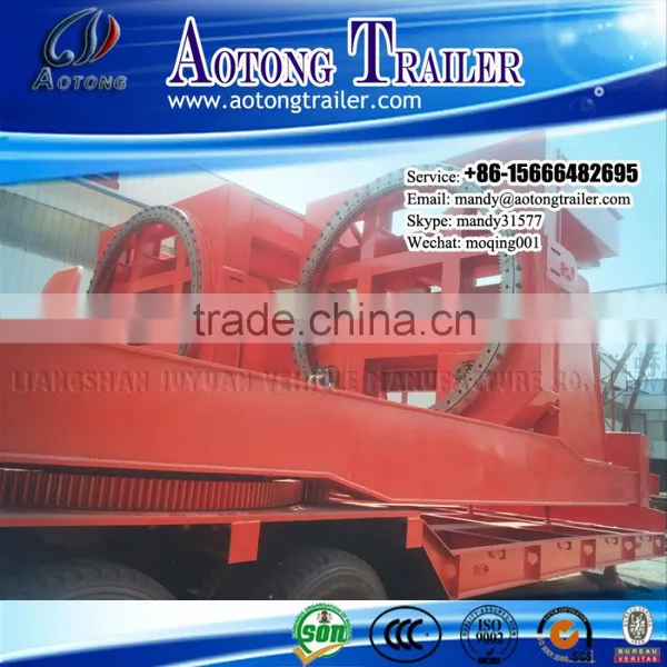 China Direct Factory Wind Blade, Wind Power Equipment Hydraulic Semi Trailer for Sale