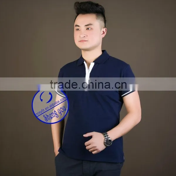 Classic High Quality Custom Men Cotton t Shirt Polo Wholesale Quality Choice photo-2