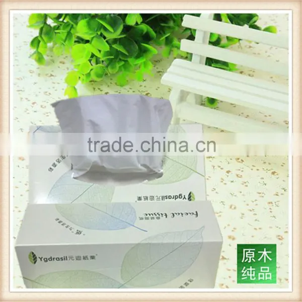 2016--HOT !!Super Soft Virgin Pulp Facial Tissue Box photo-3