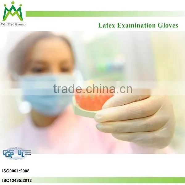 Glove Factory Sample Free Disposable Medical Latex Glove photo-2