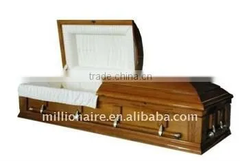 Veneer Casket American Style Casket Funeral Supplies Wholesales Nantong Millionaire