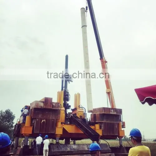 Hydraulic Pressure Piling Machine, 400 Ton Hydraulic Static Pile Driver