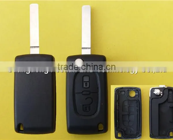 High Quality 307 2 Button Car Key Case Shell no Logo no Battery Place CE0523 for Peugoet Remote photo-2