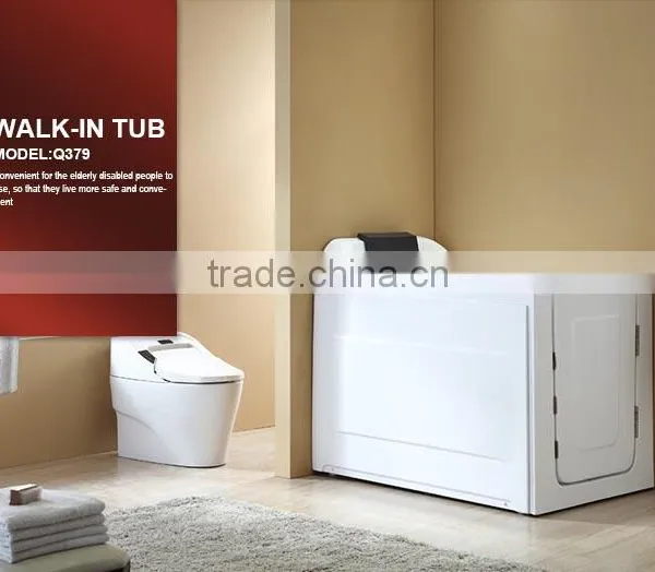 2016 HOT Portable Walk in Tub ,large Size Acrylic Bathtub photo-2