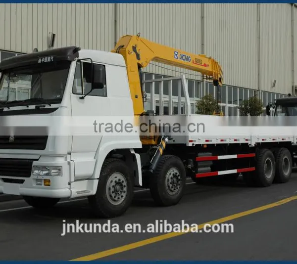 ZZ2167M4327A Howo 4*4,6*6 All-wheel Drive Cargo Truck Mounted Crane photo-2