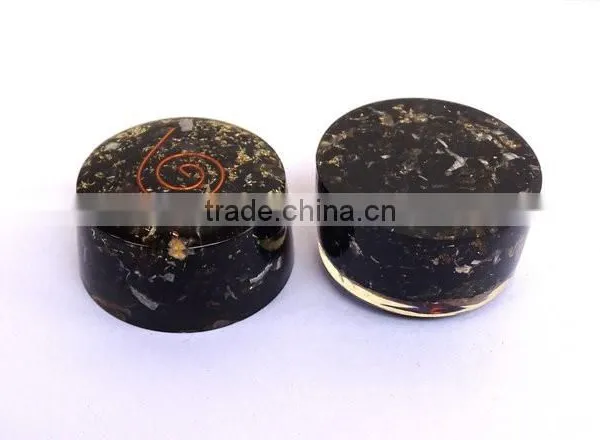 Black Tourmaline Stone Orgonite Tower Buster photo-3