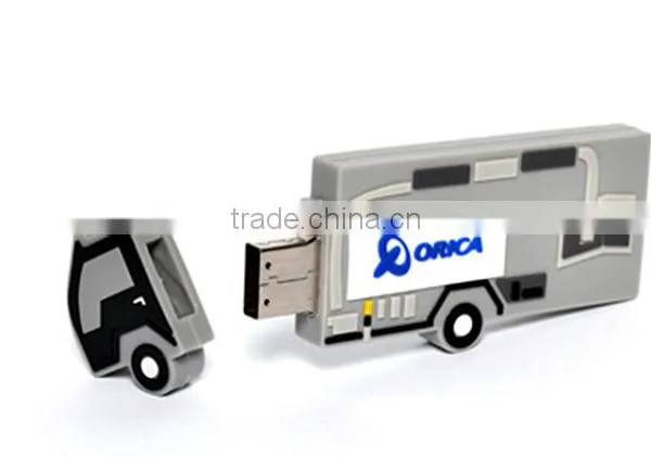Promotional Gift Cartoon Car PVC Custom Usb Flash Drive Supplier's Choice photo-3
