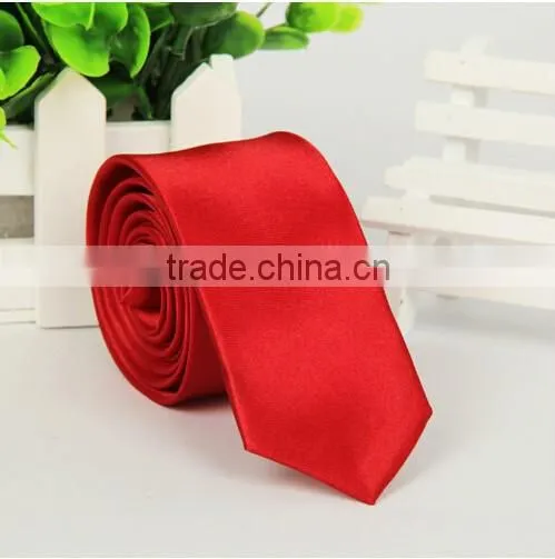 Customize Polyester/silk Tie for Men in Solid Colour photo-2