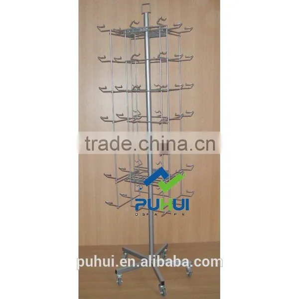 Elegant Shape Metal Floor Mugs Rack for Promotion photo-6