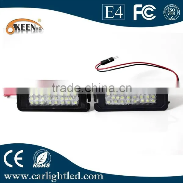 Highest Cost-effective 12v Car Led License Plate Lamp Light Led Number Plate Light for VW photo-2