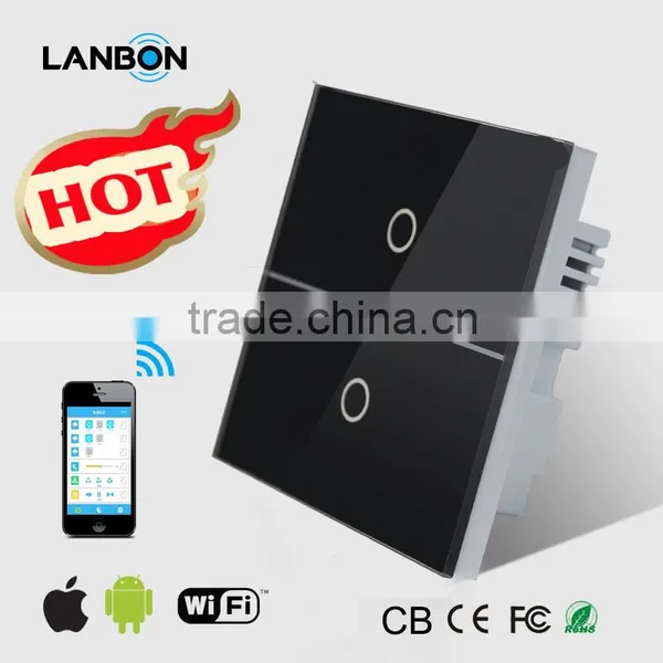 Wifi 2 Gang Light Switch Smart Switch Phone Remote Control Smart Home System