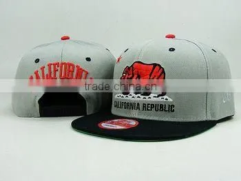 New Design Custom Snapback Hat/hip Hop Snapback Hat and Cap/flat Bill Snapback Hats With 3D Embroidered Logo photo-4