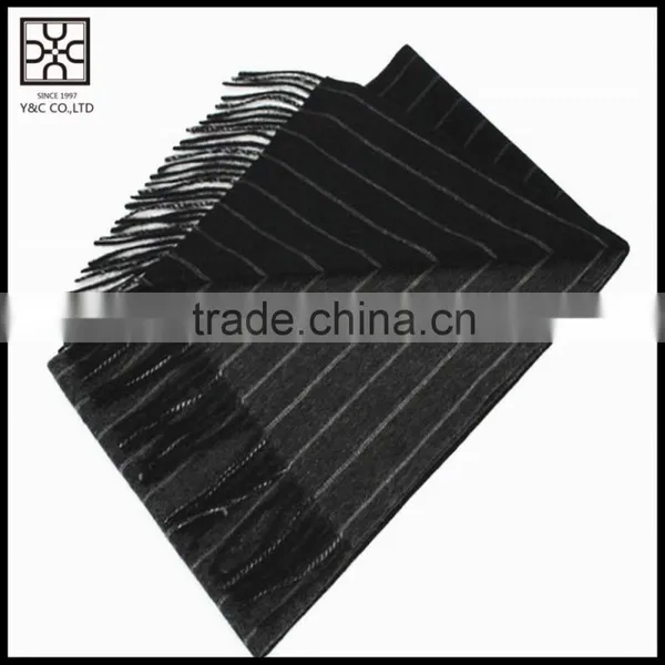 Fashion Knit Joint Wool Scarf With Fringe photo-3