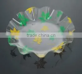 Round Plastic Serving Tray/fruit Tray /serving Tray/snack Tray