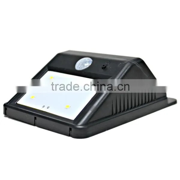 BT-4695 4 SMD LED Motion Sensor Solar Wall Light photo-5