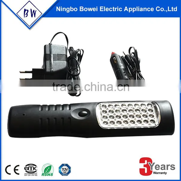 LED Hand Work Lamp With Magnet Rechargeable Flashlight
