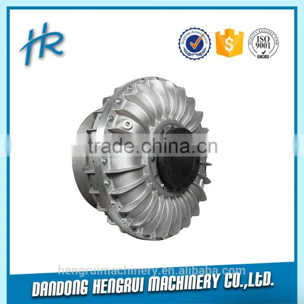 Torque Limited Hydraulic Coupling for Crane Machinery
