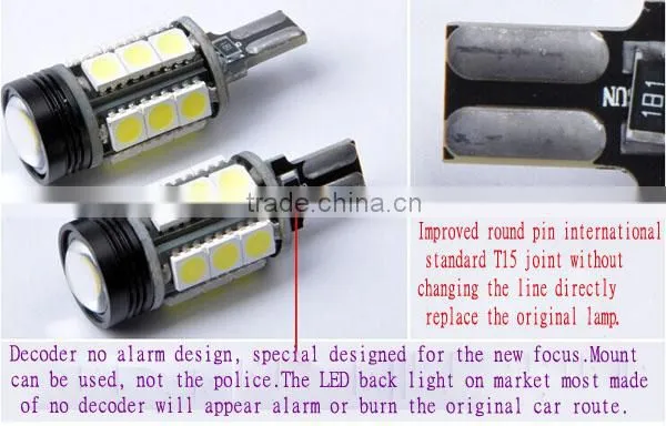 High Power Car led lights T15 Reversing Light turning lamp reading lamp For HYUDNAI Honda VW All car
