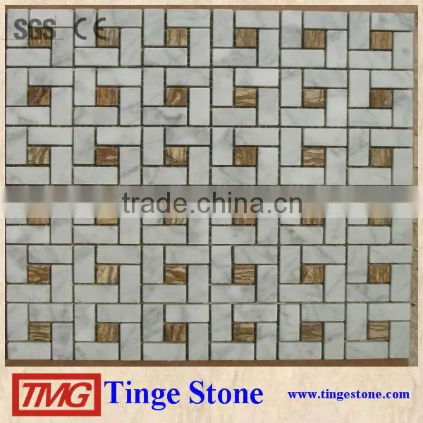 New Trend Marble Mosaic Tiles Grey Mosaic photo-3