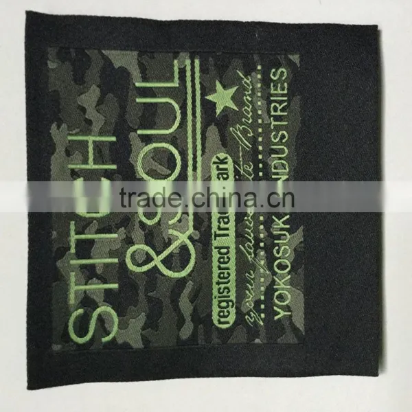 Factory Direct Main Label Travel Luggage Labels Main Label for Clothing