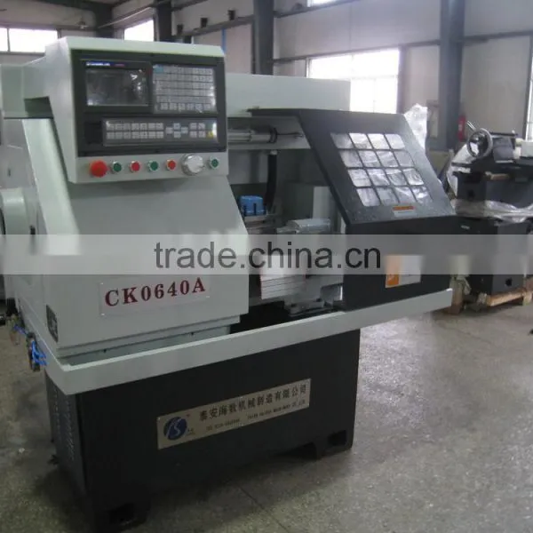 CK0625A Micro Cnc Lathe Machine /mini Lathe Cnc Copper photo-4