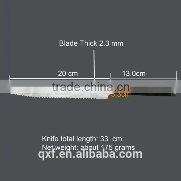 Damascus Bread Knife Damascus Bread Knife photo-2