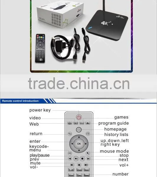 Cloudnetgo CR12 Kodi Android tv Box Support 4k 3d Satellite Receiver With Wifi and Skype Android 4k X95 Box photo-5