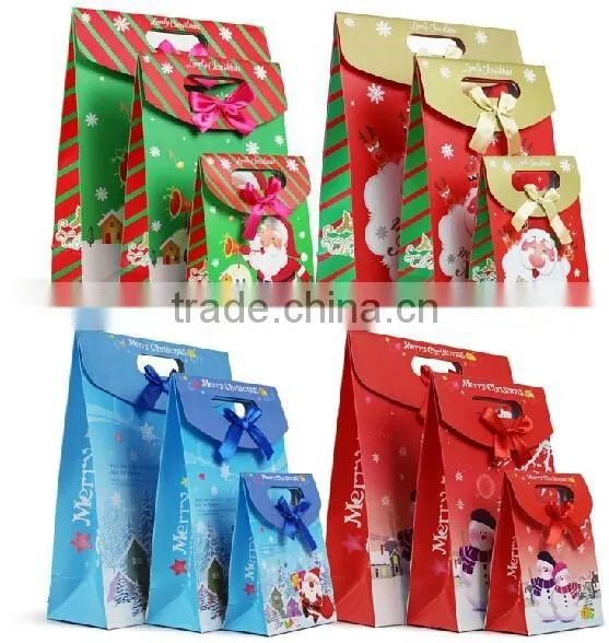 Full Colour Paper Bag With Ribbon photo-2