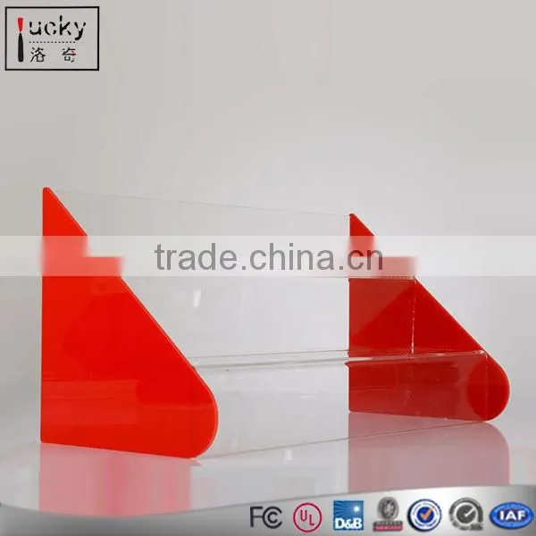 3 Tier Clear Acrylic Display Stand Rack Organizer Nail Polish Salon Wall Makeup Good Quality photo-2