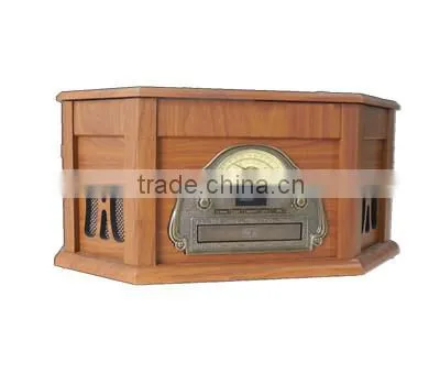Retro Gramophone Cassette Converter Vinyl Record Player photo-3