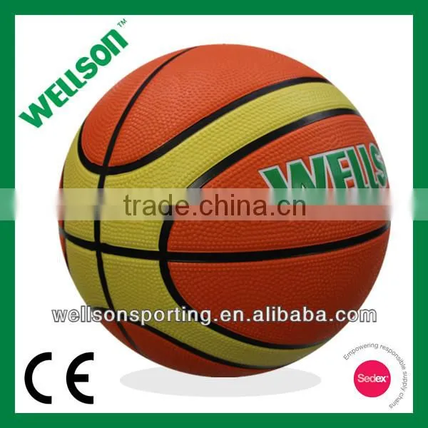 Indoor and Outdoor Promotional Rubber Basketball photo-3