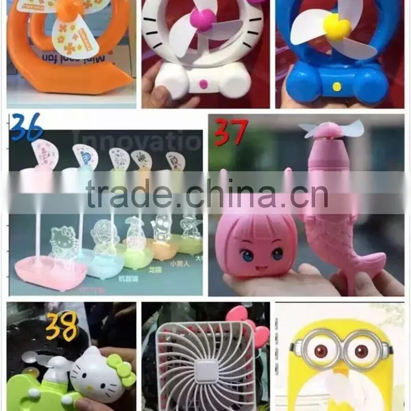 2016 New Fish Electric Rechargeable Foldable Handheld Portable Handy Rechargeable Mini Fan photo-6