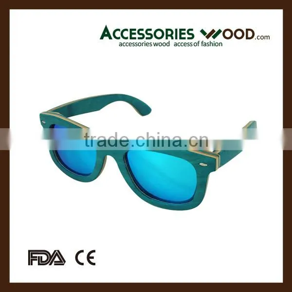 Skateboard Sunglasses China Maple Layered Sun Glass photo-2