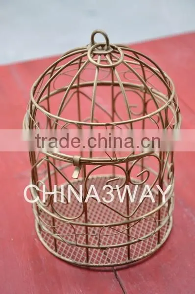 Small Metal Garden Decorative Bird Cage