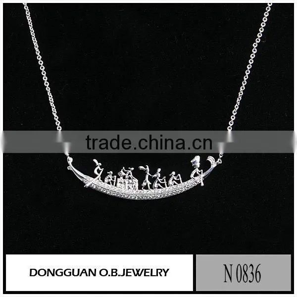 Charm Necklace Statement Crystal Jewelry Pendant Wholesale photo-3