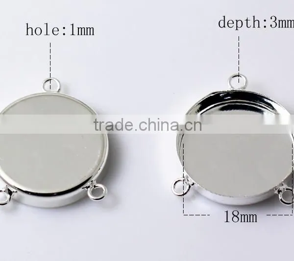 Cheap Price Wholesale Cabochon Pendant /Copper Plated Jewelry Base Pendants For Engraving And Laser photo-5