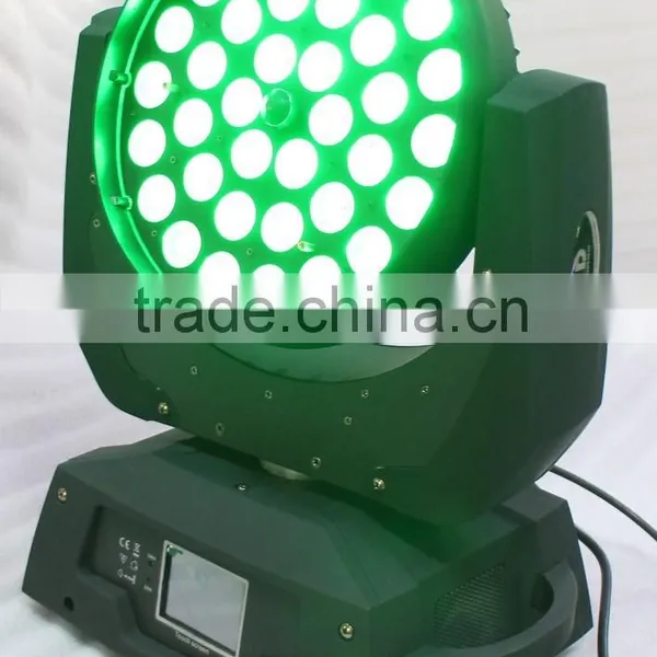 36pcs RGBWA+UV 6in1 Led Moving Head Light uv Wall Washer With Zoom Stage Light photo-3