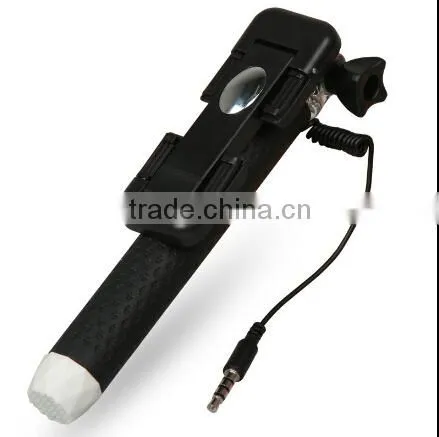 Mini Extendable Folding Wired Shutter / Monopod Stick for Phone / Folding Handheld Shutter photo-6